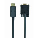 Gembird CCP-DPM-VGAM-6 video cable adapter 1.8 m VGA (D-Sub) DisplayPort Black