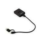 Gembird DD-U3M2 mäluseadme dokkimisjaam USB 3.2 Gen 1 (3.1 Gen 1) Type-C must
