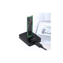 Gembird DD-U3M2 mäluseadme dokkimisjaam USB 3.2 Gen 1 (3.1 Gen 1) Type-C must