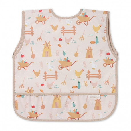 Babyono apron farmer orange 1641/02