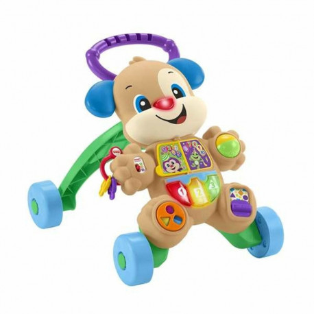 Ratastega käimisabivahend Fisher-Price Heli Valgus Koer Mitmekeelne