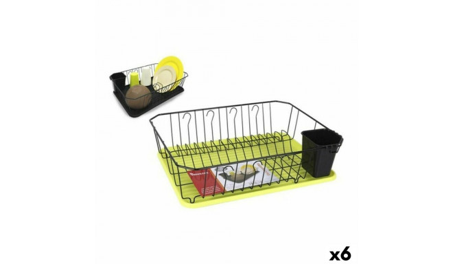 Köögi Kraanikausi Kuivatusrest Privilege 45 x 35,4 x 12,5 cm (6 Ühikut)