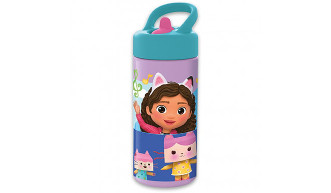 Water bottle Gabby's Dollhouse Party Pink PVC 410 ml
