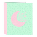 Ring binder BlackFit8 Moon Green A4 27 x 33 x 6 cm