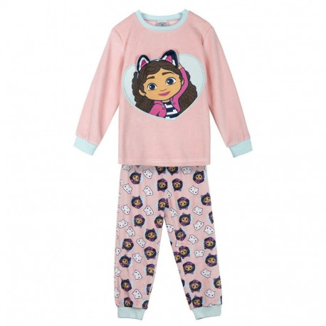 Children's Pyjama Gabby's Dollhouse Pink - 4 Years