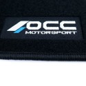 Car Floor Mat Set OCC Motorsport OCCBW0026LOG Bmw E90 Serie 3 Sedan 5 Pieces