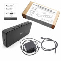 USB-jaotur i-Tec TB4DUALDPDOCKPDPRO Must