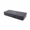 USB-jaotur i-Tec TB4DUALDPDOCKPDPRO Must