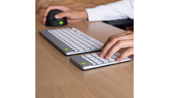 Keyboard and Mouse R-Go RGOCONMWLWH White