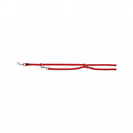 Adjustable dog leash Trixie New Cavo Red L/XL 2 m
