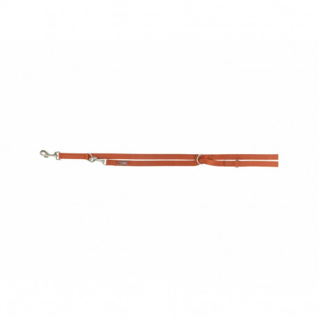 Adjustable dog leash Trixie Premium Orange