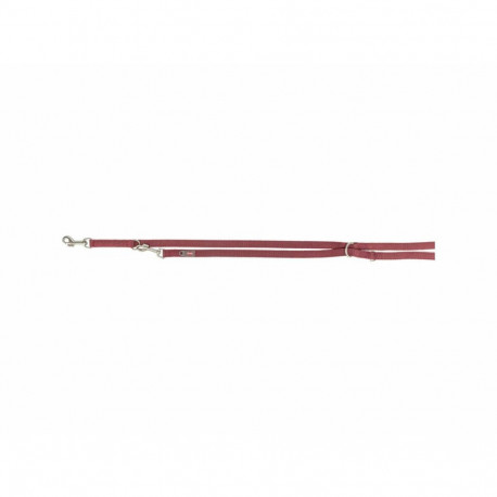 Adjustable dog leash Trixie Premium Red L/XL