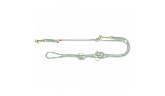 Adjustable dog leash Trixie Soft Rope Green Mint L L/XL