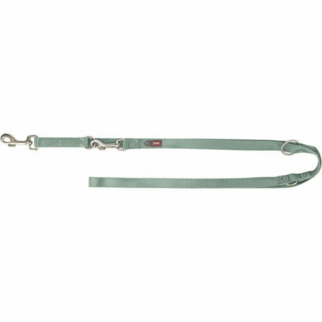 Adjustable dog leash Trixie Premium Green M/L