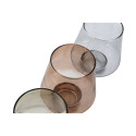 Vase Home ESPRIT Blue Green Amber Crystal Modern 14,5 x 14,5 x 18 cm (3 Units) Vase Home ESPRIT Blue Green Amber Crystal Modern 14,5 x 14,5 x 18 cm (3 Units)