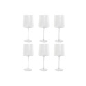 Набор рюмок Home ESPRIT Прозрачный Стеклянный 9,6 x 9,6 x 22,5 cm (6 штук)