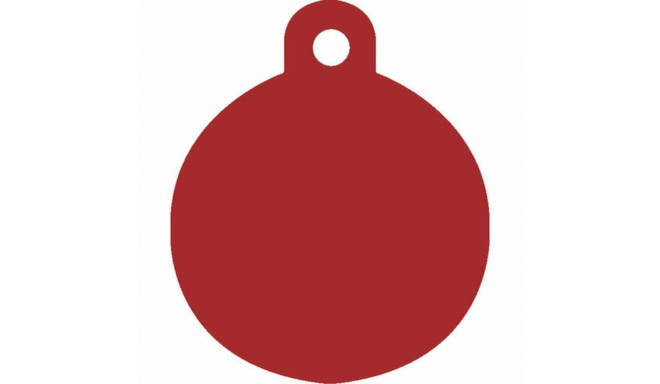 Identification plate for collar Imarc Circle Red