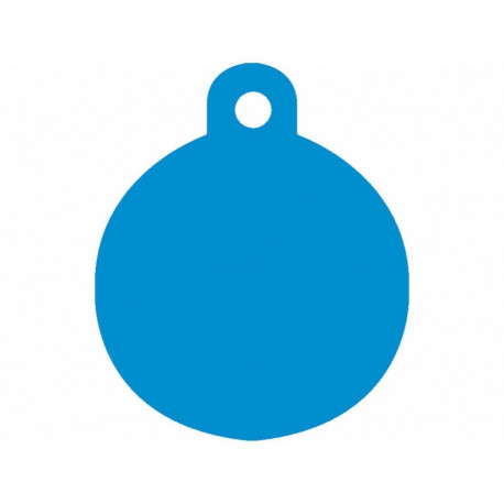 Identification plate Imarc Circle Blue