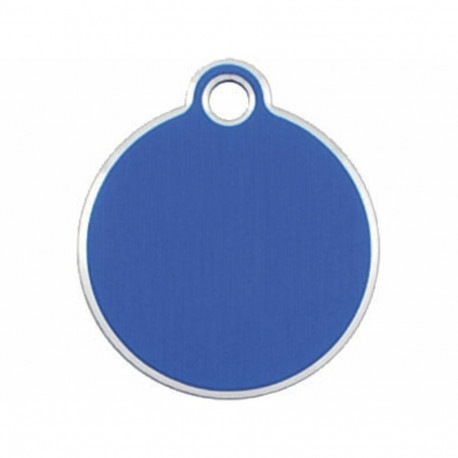 Identification plate for collar Imarc Circle Blue
