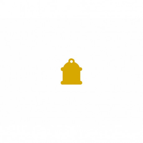 Tuvastussilt Imarc Classic Kollane Kuldne