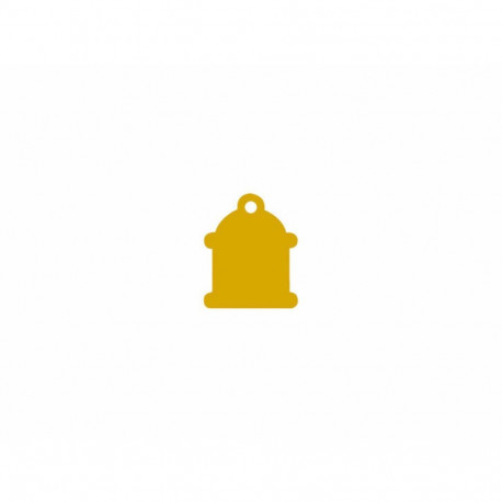 Tuvastussilt Imarc Classic Kollane Kuldne