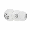 Dinnerware Set La Mediterránea Motes Circular 18 Pieces (2 Units)
