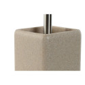 Tualetihari Home ESPRIT Kreemikas Hõbedane Vaik Polüetüleen 9,5 X 9,5 X 36,5 CM
