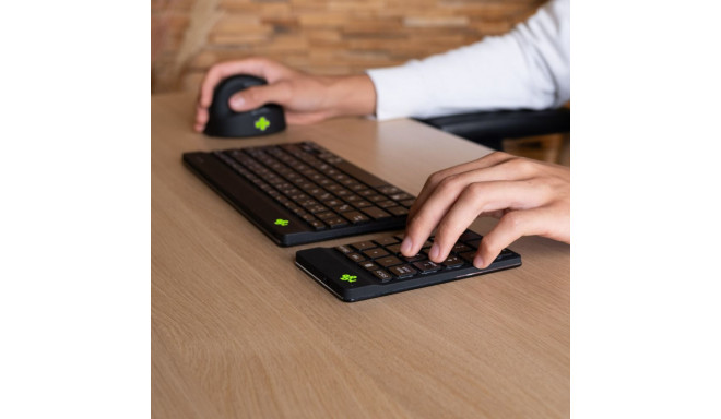 Keyboard and Mouse R-Go RGOCONMWLBL Black