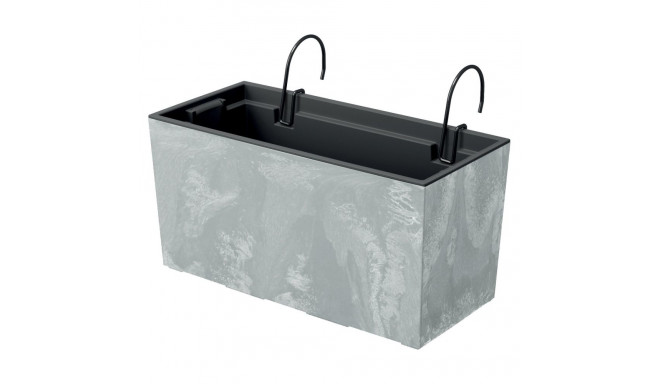 Doniczka z hakami Urbi Case Beton Effect DUC400EW beton