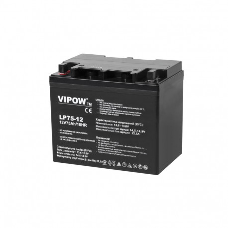 VIPOW geelaku 12V 75Ah