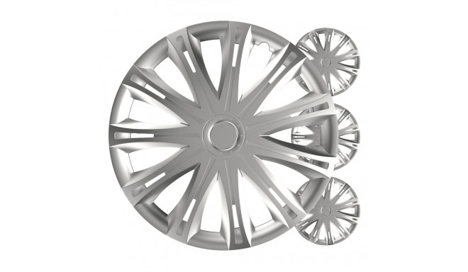 autokilbid 4tk komplekt spark hõbedased 17" color box