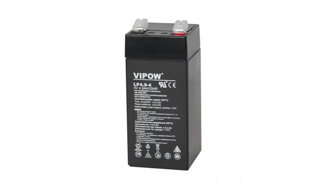 VIPOW 4V 4,9Ah geelakuga aku