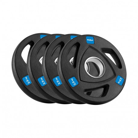 Rebel Active kummiga kaetud malmist olümpia raskuskomplekt 4x2,5 kg, ava 51 mm