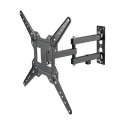 Kruger&Matz seinakinnitus LED TV-le 23-55 tolli must (reguleeritav vertikaalselt ja horisontaalselt)