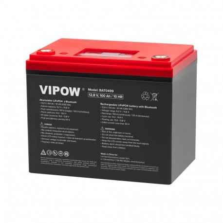 LiFePO4 100Ah BMS Bluetooth aku