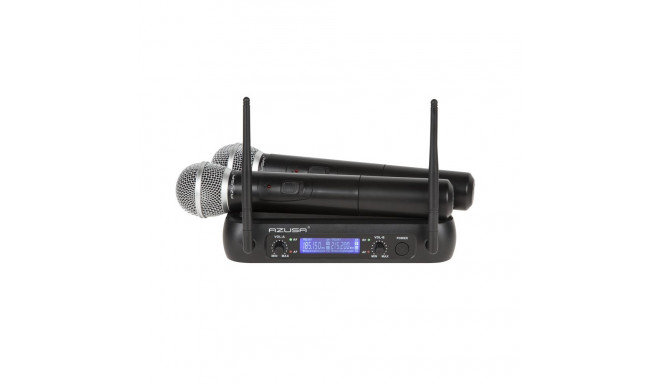 Mikrofon VHF 2 kanalit (2 x käsi-mikrofon)