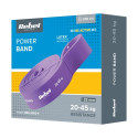 Lateksist treeningkumm - Power Band PL-4, lilla 20-45 kg REBEL ACTIVE