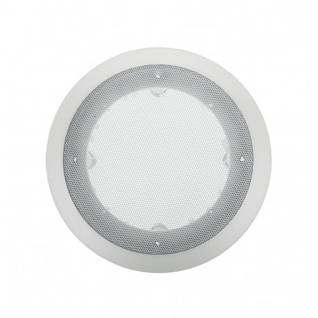 6,5" valge laekõlari kate (2 tk.)