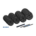 Reguleeritavad bituumenhantlid ühenduslüliga 2x15kg REBEL ACTIVE