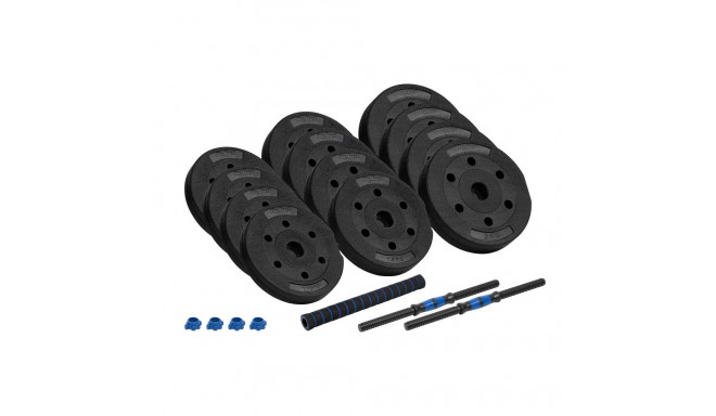 Hantle bitumiczne regulowane z łącznikiem 2x10kg REBEL ACTIVE