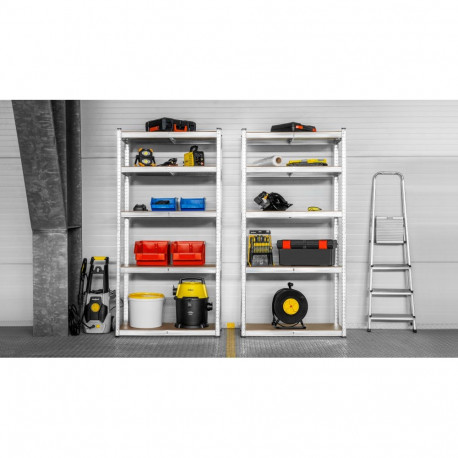 Rebel metallist laoriiul 180x90x40 hõbedane