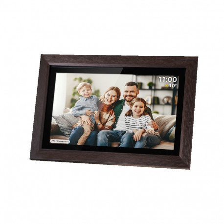 Cyfrowa ramka Kruger&Matz na zdjęcia FRAMEO Wi-Fi 15,6" drewniana ramka