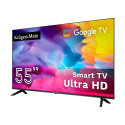 Televiisor Kruger&Matz 55" UHD Google TV DVB-T2/T/C H.265 HEVC