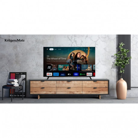 Kruger&Matz teler 55" UHD Google TV DVB-T2/T/C H.265 HEVC