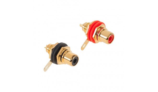RCA pesa kuldne paigaldus HQ Cabletech (10 tk.)