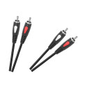 Kaabel 2RCA-2RCA 1.0m Cabletech Eco-Line