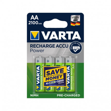 Aku VARTA AA 2100mAh 4tk/pk.