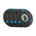 Rebel Active kummiga kaetud malmist olümpia raskuskomplekt 4x1,25 kg, ava 51 mm
