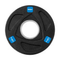 Rebel Active kummiga kaetud malmist olümpia raskuskomplekt 4x1,25 kg, ava 51 mm