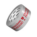 Pakendusteip ETTEVAATUST KLAAS REBEL (50mic x 48 mm x 132 m)